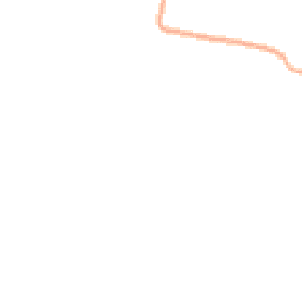 Night-time road noise heatmap for PR7 7HB