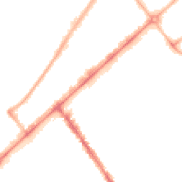 Night-time road noise heatmap for PR8 1AA