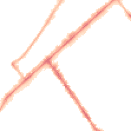 Night-time road noise heatmap for PR8 1AE