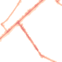 Night-time road noise heatmap for PR8 1AG