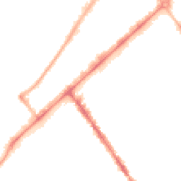 Night-time road noise heatmap for PR8 1AS