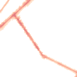 Night-time road noise heatmap for PR8 1AW