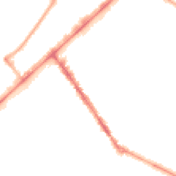 Night-time road noise heatmap for PR8 1BN