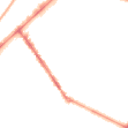 Night-time road noise heatmap for PR8 1BX