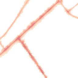 Night-time road noise heatmap for PR8 1BZ