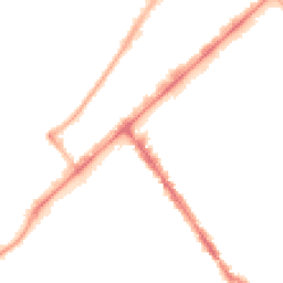 Night-time road noise heatmap for PR8 1DL