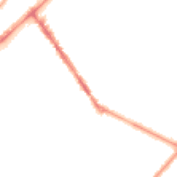 Night-time road noise heatmap for PR8 1EE