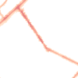 Night-time road noise heatmap for PR8 1EF