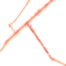 Night-time road noise heatmap for PR8 1EH