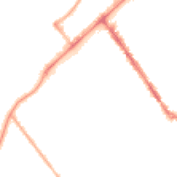 Night-time road noise heatmap for PR8 1HA