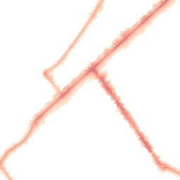 Night-time road noise heatmap for PR8 1HH