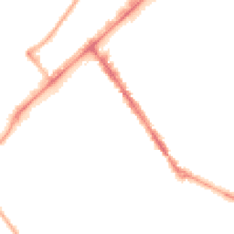 Night-time road noise heatmap for PR8 1HP