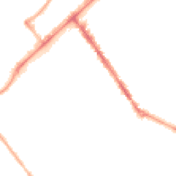 Night-time road noise heatmap for PR8 1HU