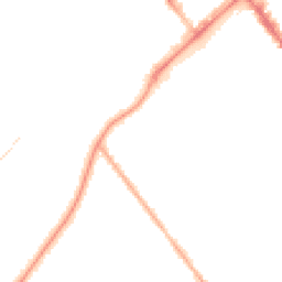 Night-time road noise heatmap for PR8 1NE