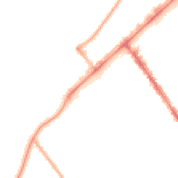 Night-time road noise heatmap for PR8 1QD