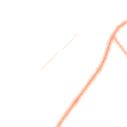 Night-time road noise heatmap for PR8 2DB