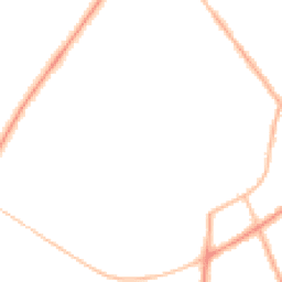 Night-time road noise heatmap for PR8 2DG
