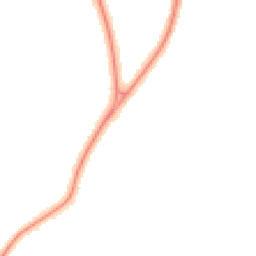 Night-time road noise heatmap for PR8 3EE