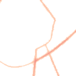 Night-time road noise heatmap for PR8 4BE