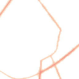 Night-time road noise heatmap for PR8 4DW