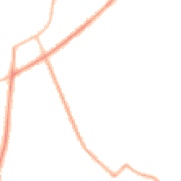 Night-time road noise heatmap for PR8 4ED