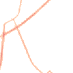 Night-time road noise heatmap for PR8 4EQ