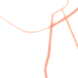 Night-time road noise heatmap for PR8 4RT