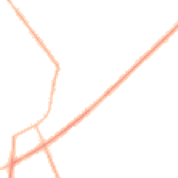 Night-time road noise heatmap for PR8 5AS