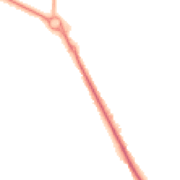 Night-time road noise heatmap for PR8 5JE