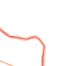 Night-time road noise heatmap for PR8 5LG