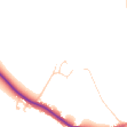 Daytime road noise heatmap for PR8 5LL
