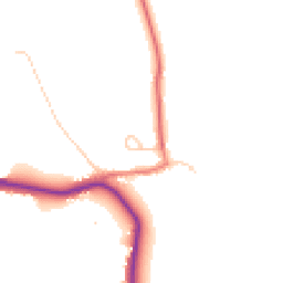 Daytime road noise heatmap for PR8 5LP