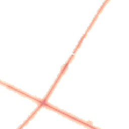 Night-time road noise heatmap for PR8 6JF