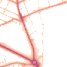 Daytime road noise heatmap for PR8 6LH