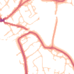 Daytime road noise heatmap for RG10 0AB
