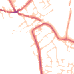 Daytime road noise heatmap for RG10 0AG