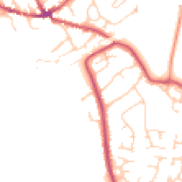 Daytime road noise heatmap for RG10 0AJ