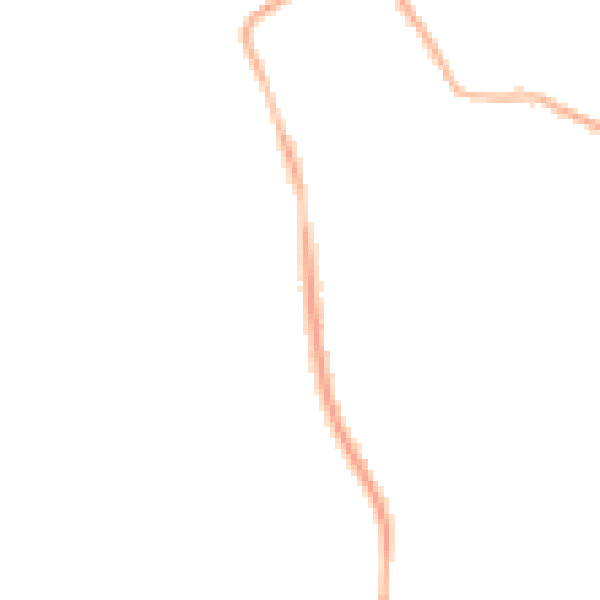 Night-time road noise heatmap for RG10 0AN