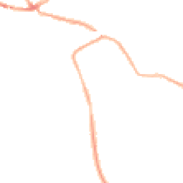 Night-time road noise heatmap for RG10 0AQ