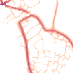 Daytime road noise heatmap for RG10 0AT