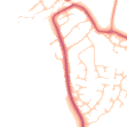 Daytime road noise heatmap for RG10 0AW