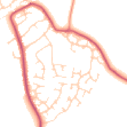 Daytime road noise heatmap for RG10 0BB