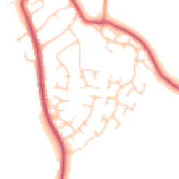 Daytime road noise heatmap for RG10 0BE