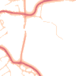 Daytime road noise heatmap for RG10 0BJ