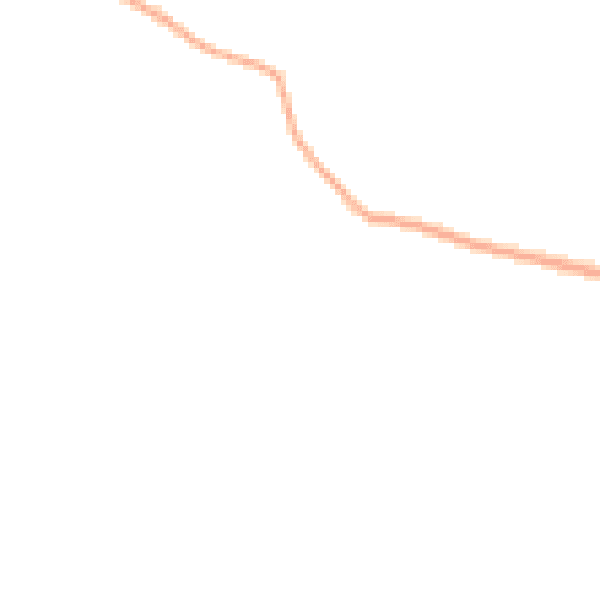 Night-time road noise heatmap for RG10 0BS