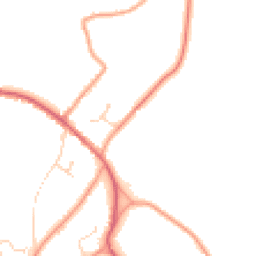 Daytime road noise heatmap for RG10 0BT