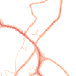 Daytime road noise heatmap for RG10 0BY
