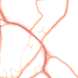 Daytime road noise heatmap for RG10 0DD