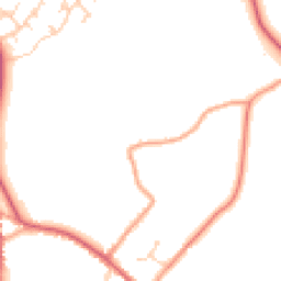 Daytime road noise heatmap for RG10 0DJ