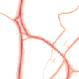 Daytime road noise heatmap for RG10 0DT